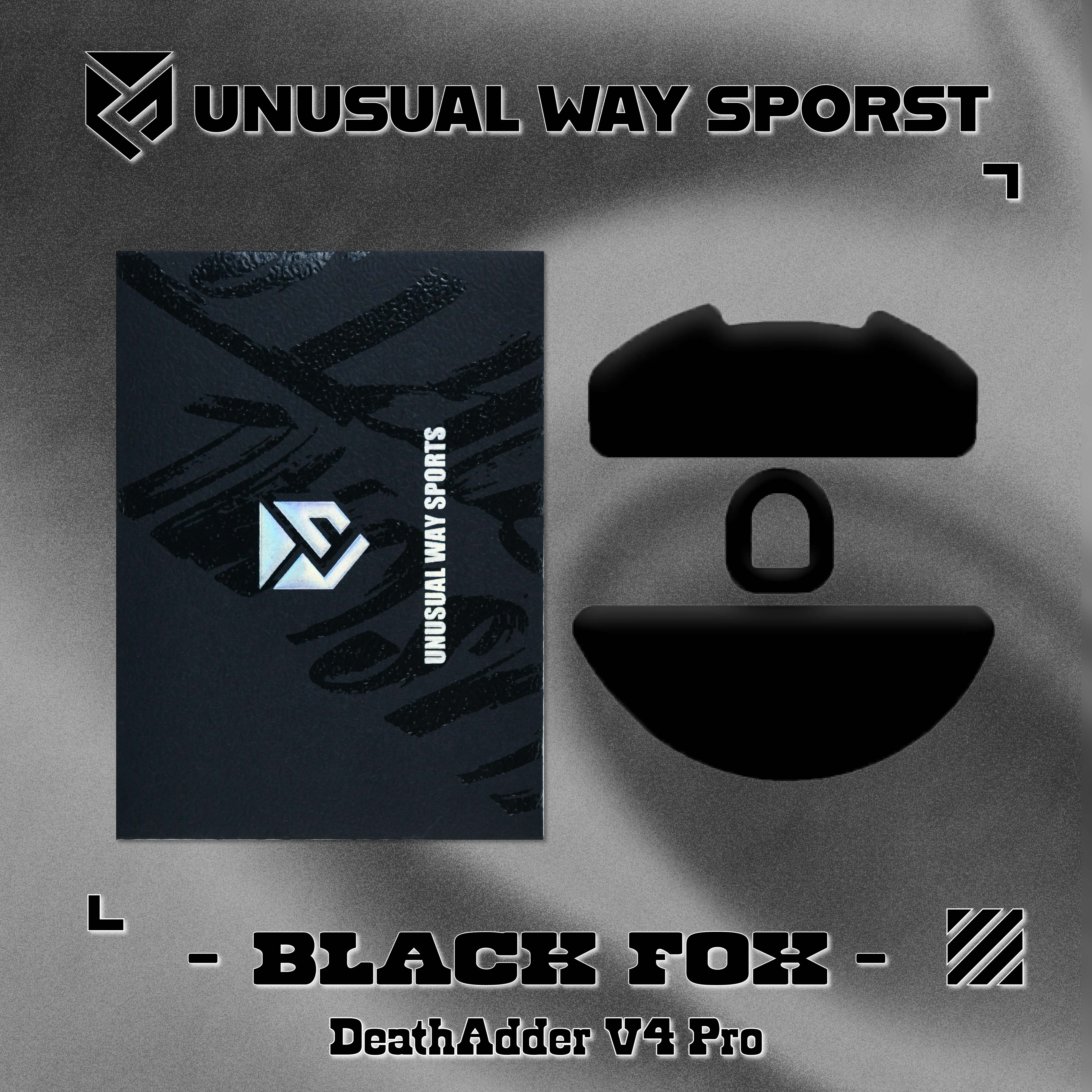 Unusual Way Sports Black Fox【専用マウスソール】