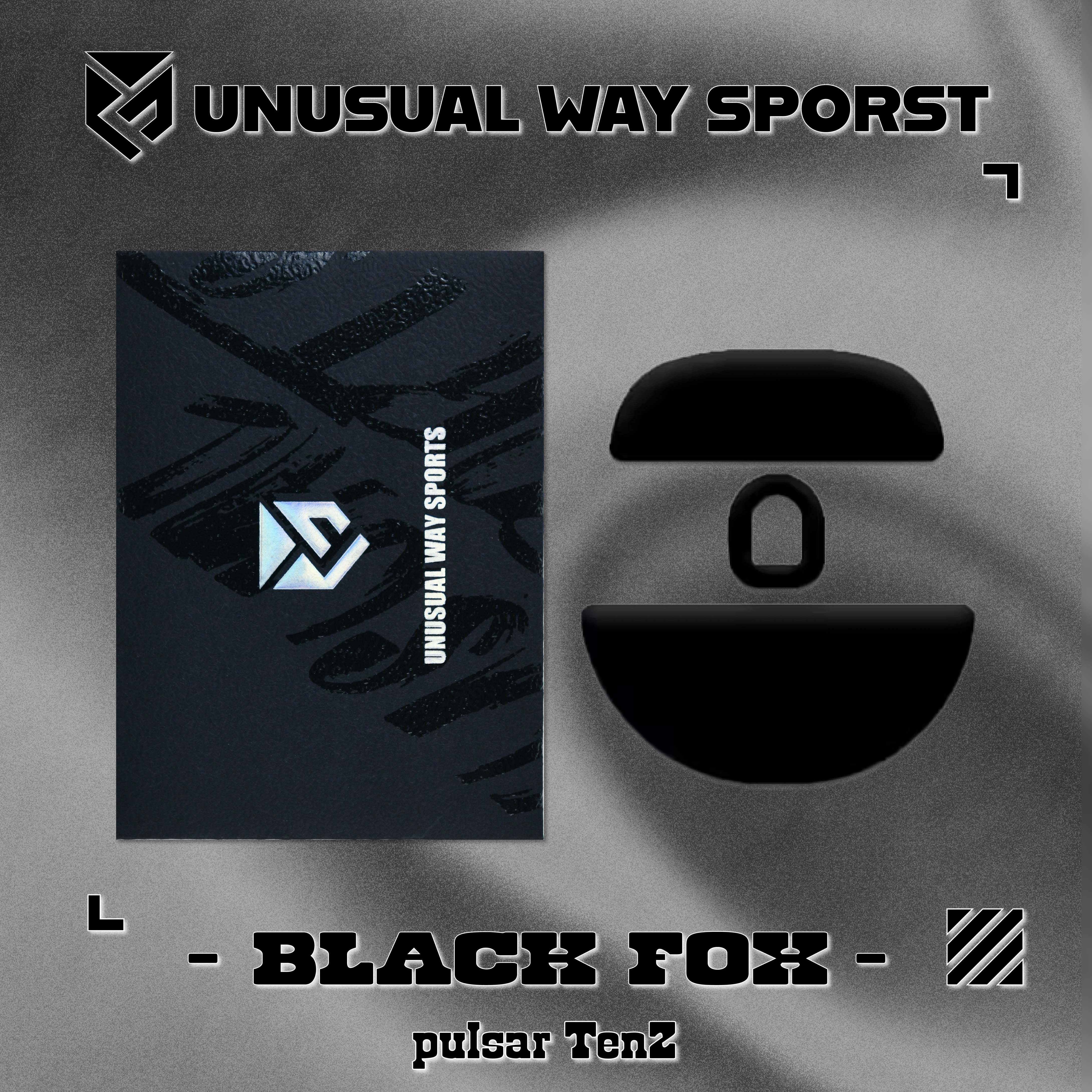Unusual Way Sports Black Fox【専用マウスソール】