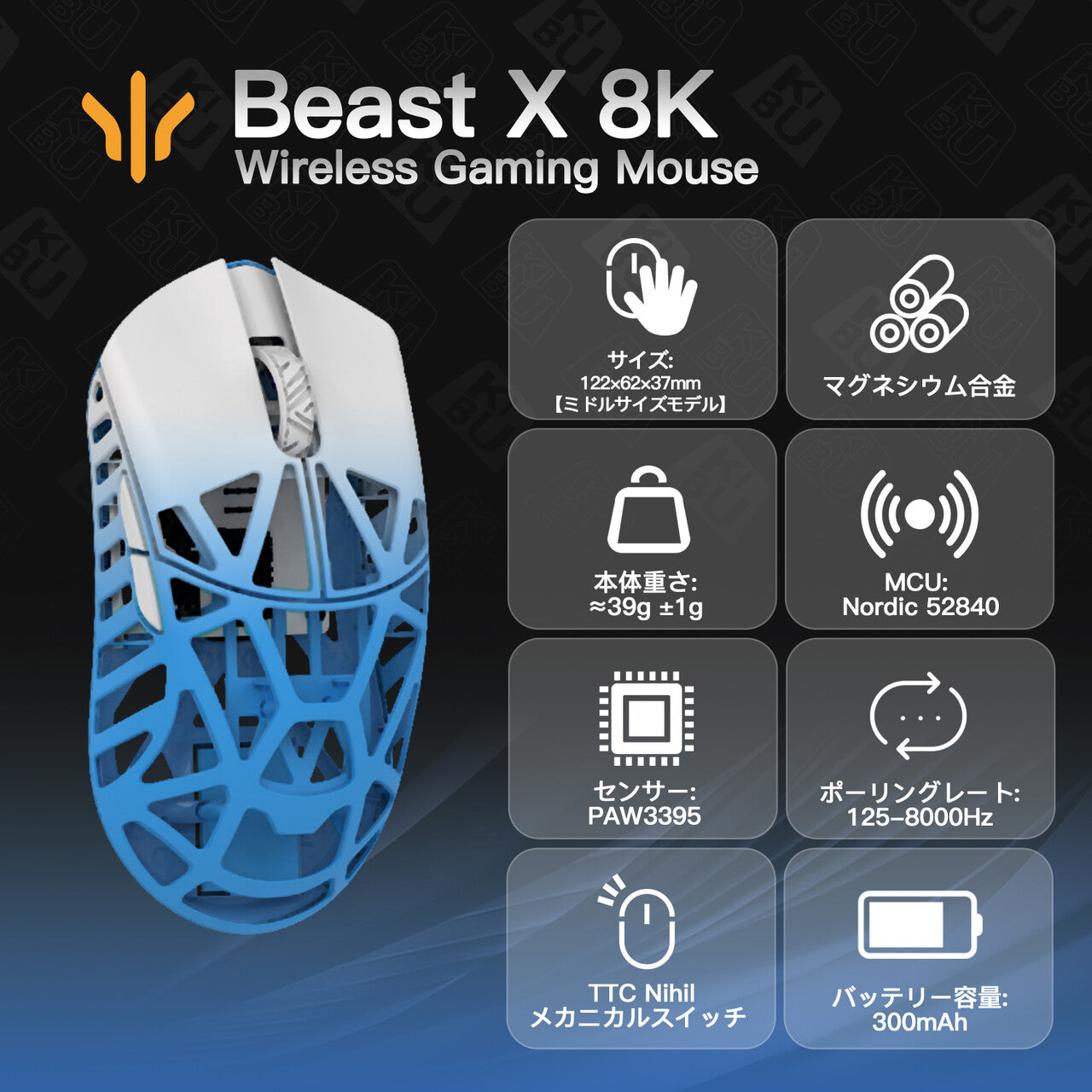 WLMOUSE Beast X 8K