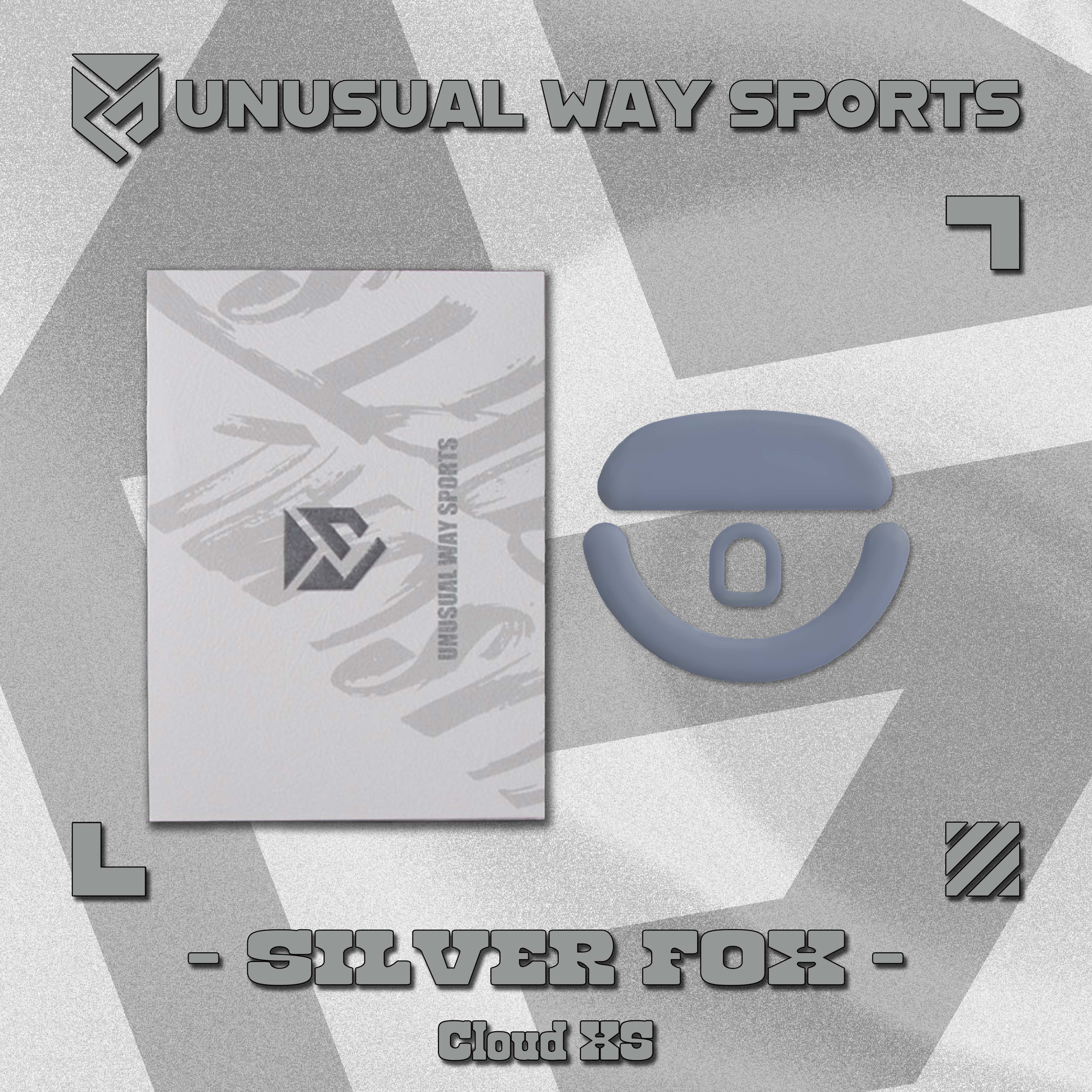 razer viper v4 pro unusual way sportsソール Unusual Way Sports Silver Fox【専用マウスソール】