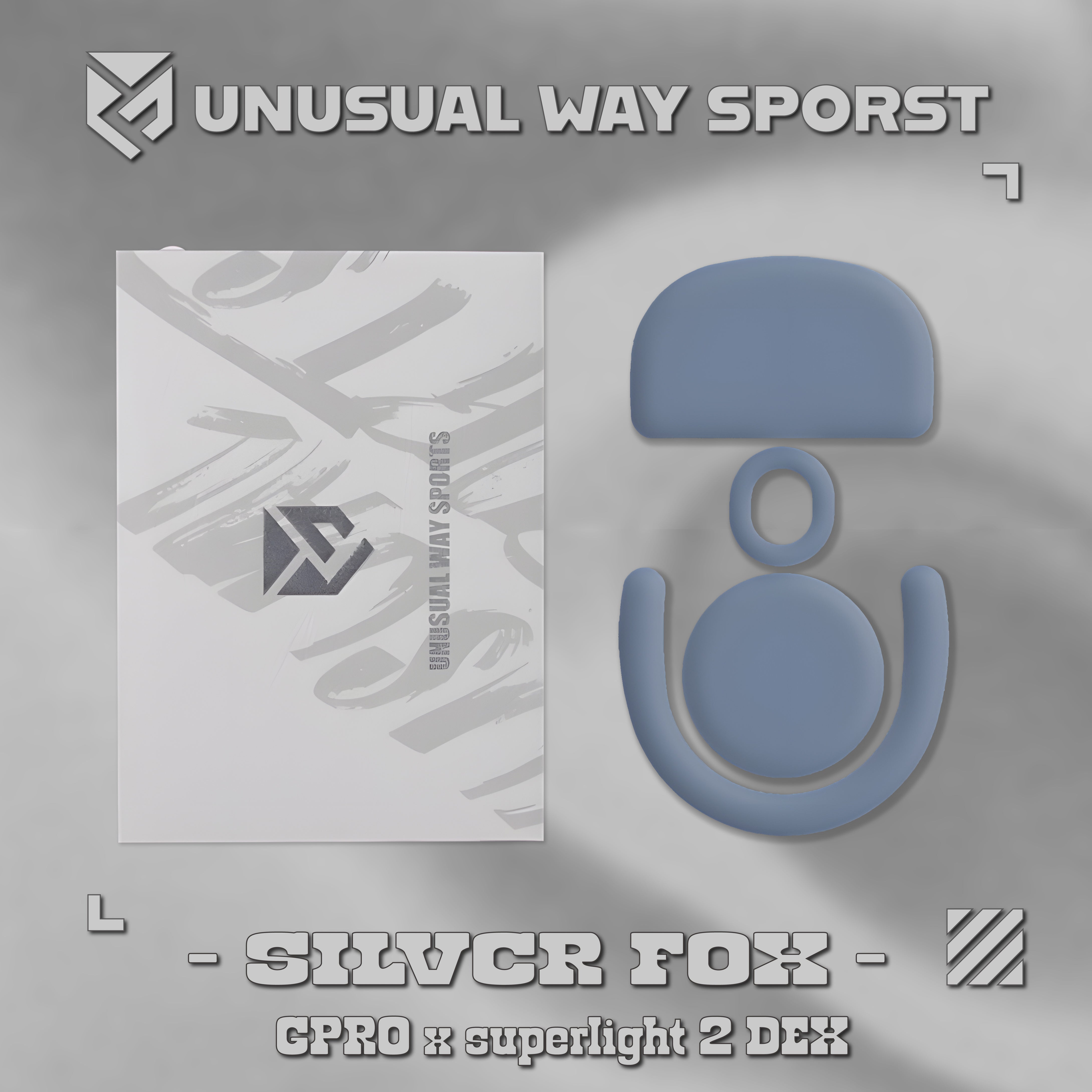 Unusual Way Sports Silver Fox【マウスソール】