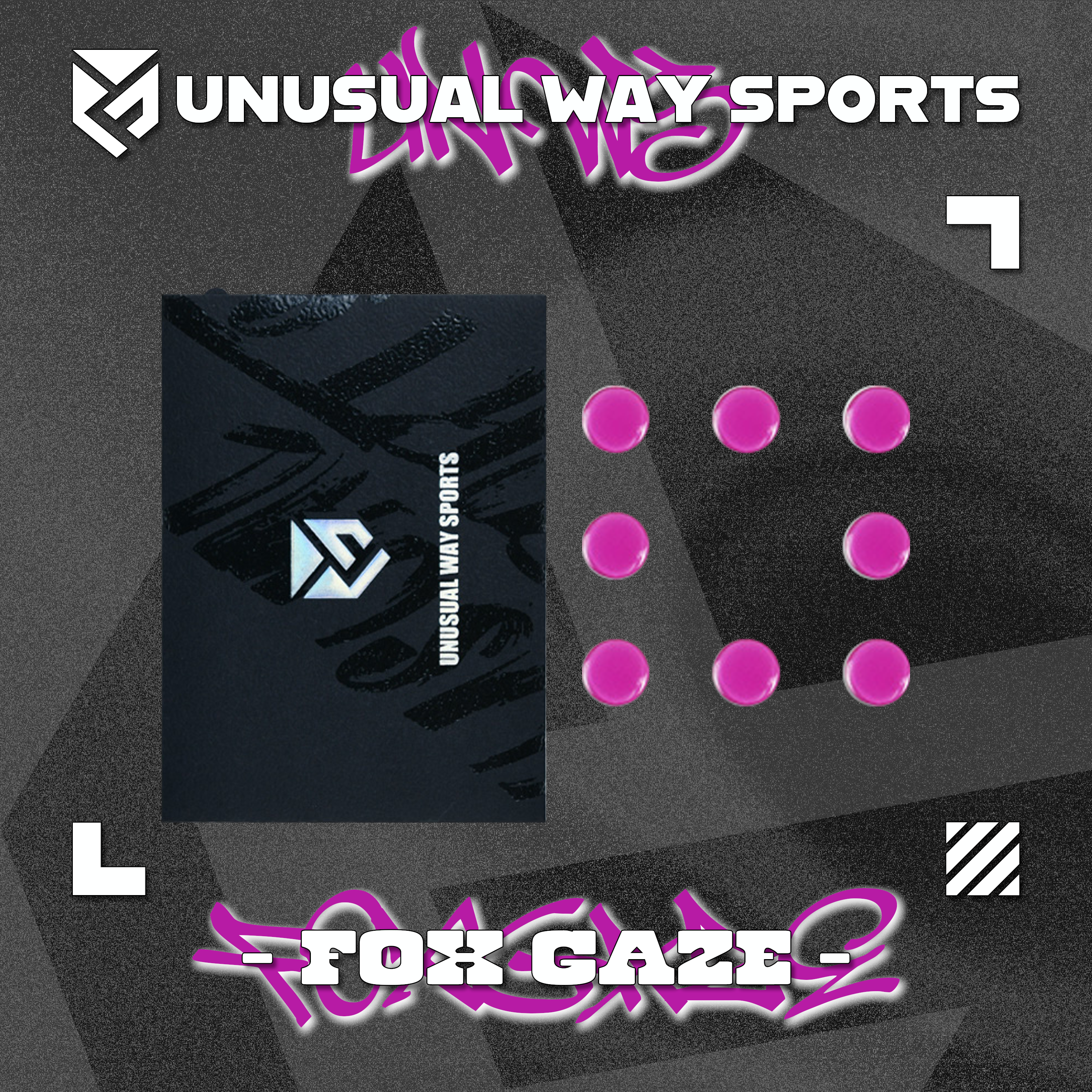 Unusual Way Sports Fox Gaze Dot【汎用型マウスソール】