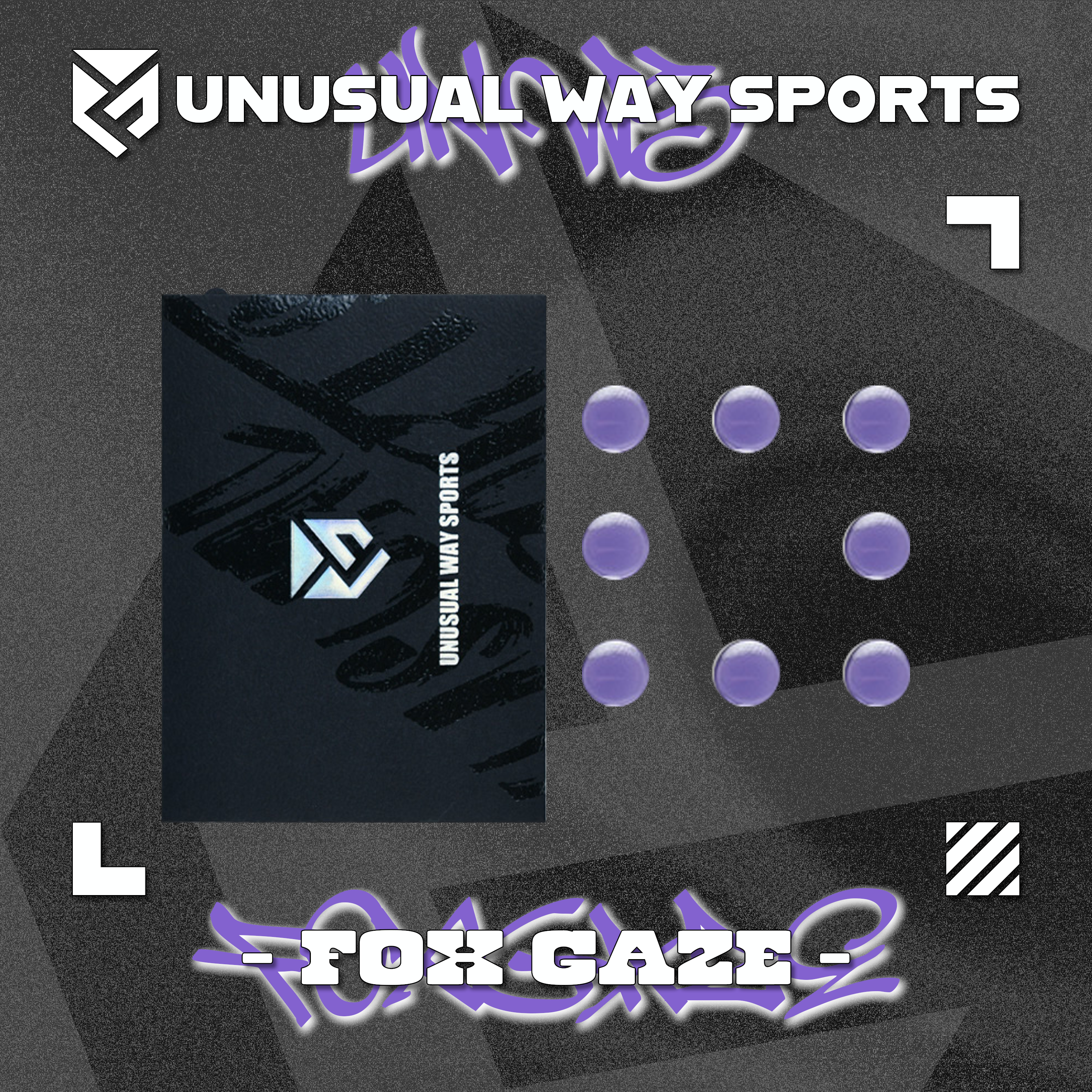 Unusual Way Sports Fox Gaze Dot【汎用型マウスソール】