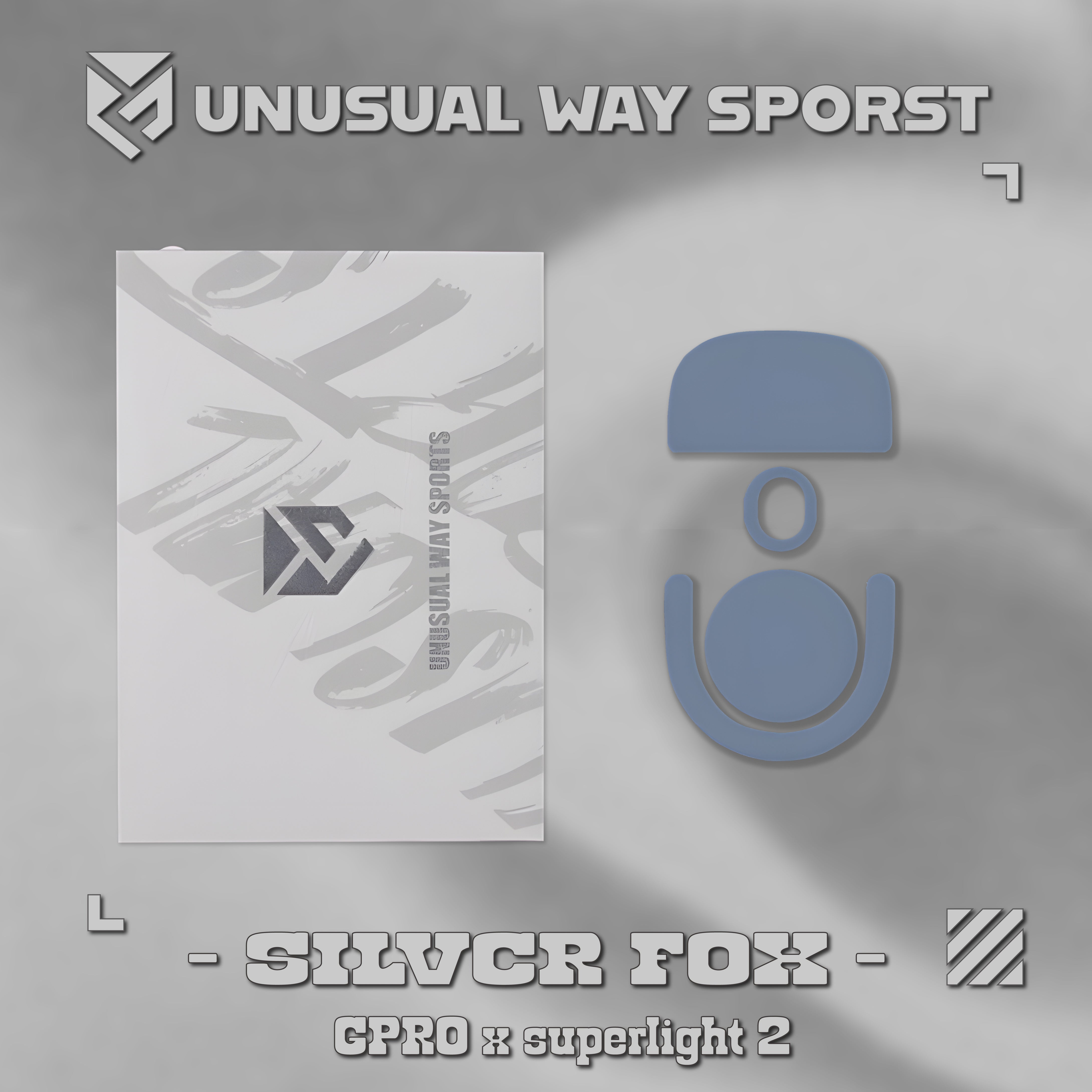 Unusual Way Sports Silver Fox【マウスソール】