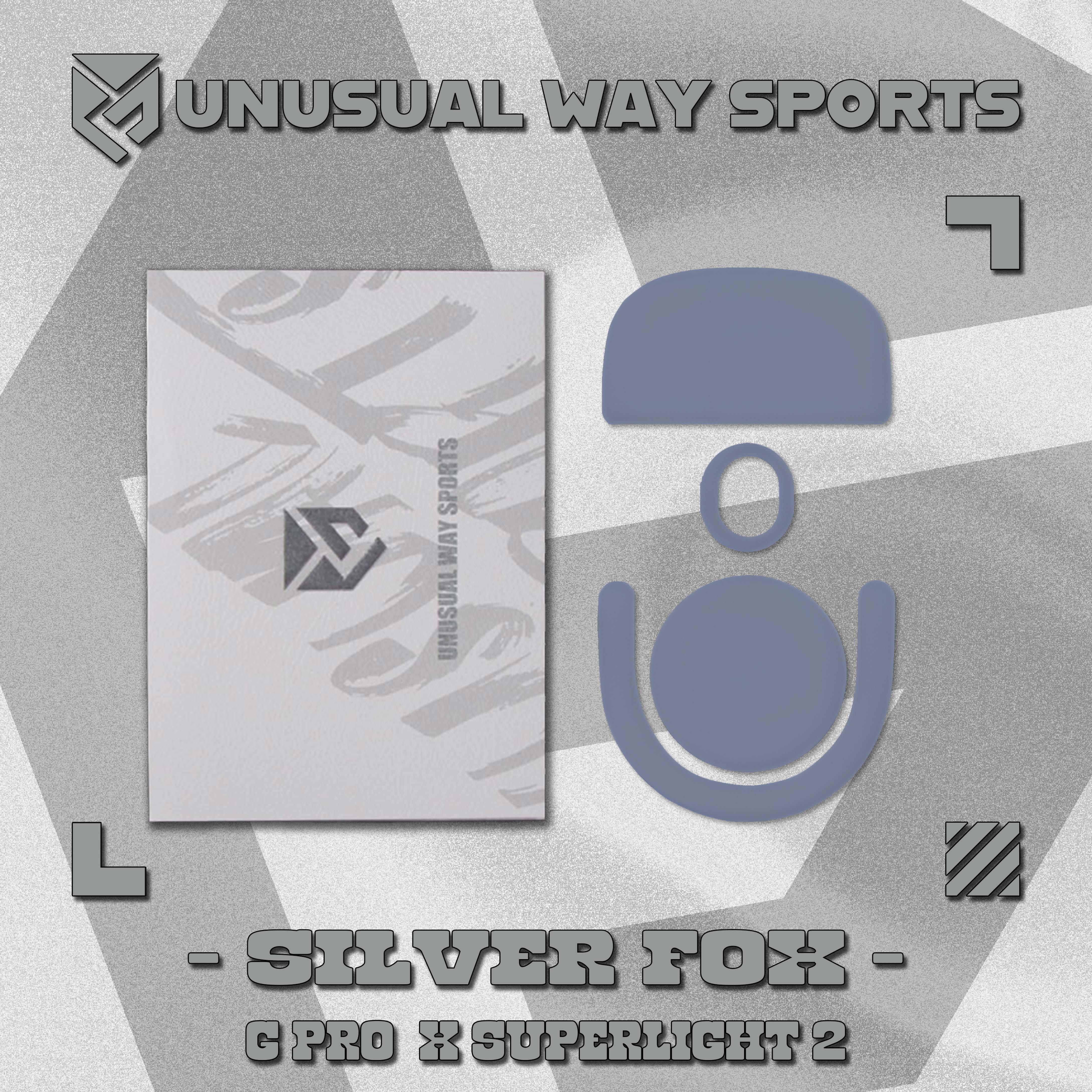 Unusual Way Sports Silver Fox【専用マウスソール】