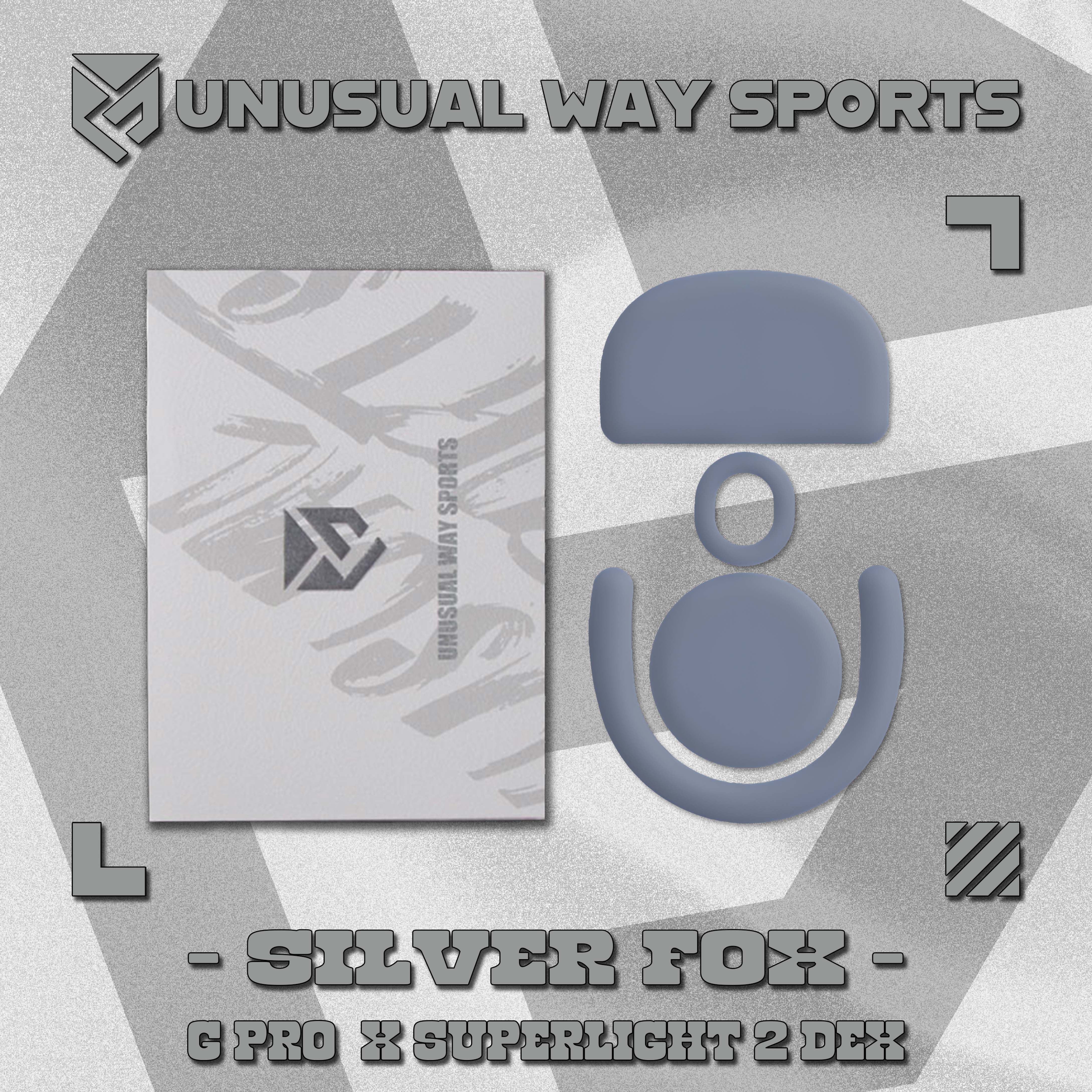 Unusual Way Sports Silver Fox【専用マウスソール】