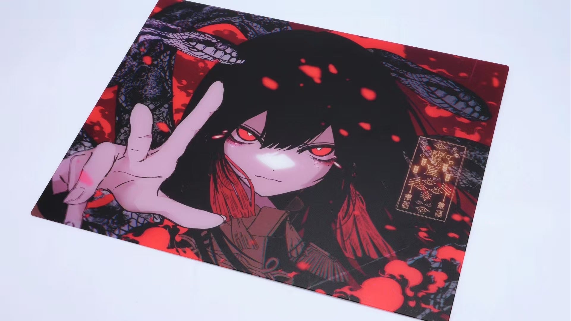 【完売】AbyssGaming 紅玉【ガラス製マウスパッド】次期再販9月予定