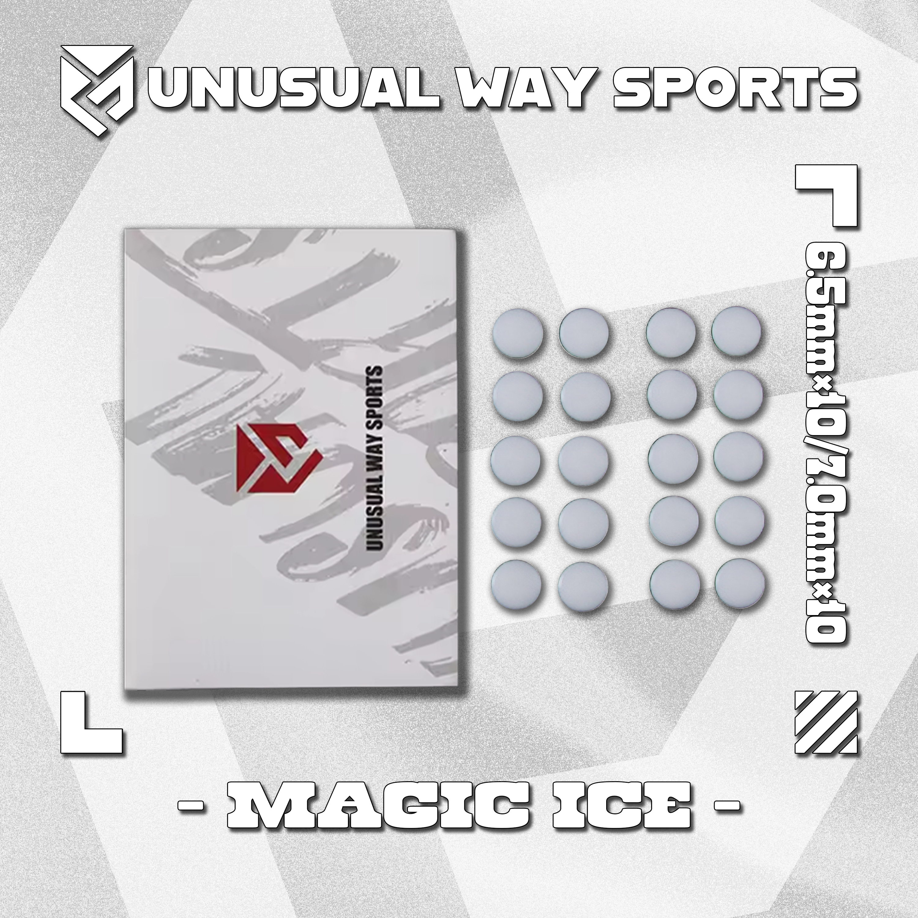 Unusual Way Sports Magic Ice Dot【汎用型マウスソール】