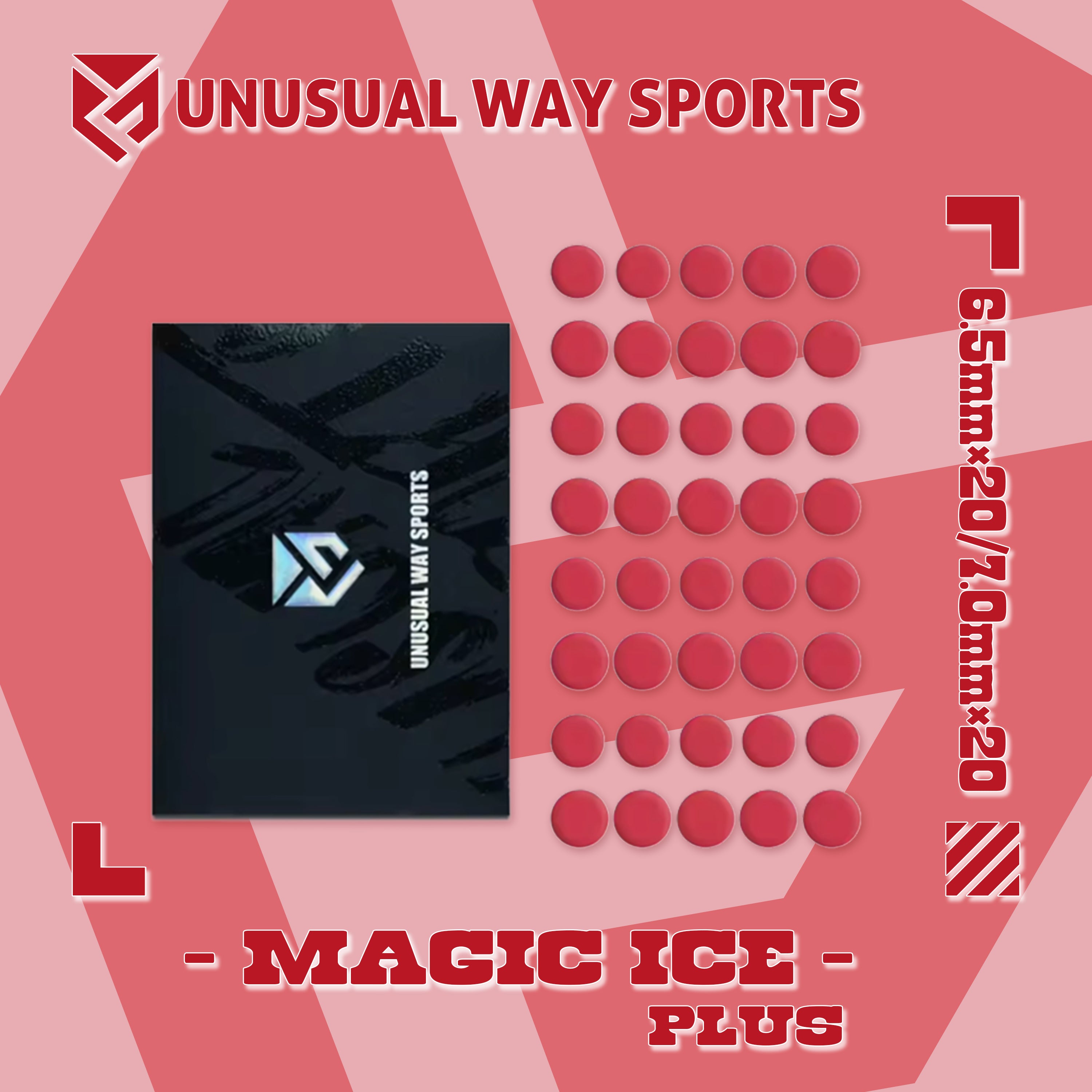 Unusual Way Sports Dot Series【汎用型マウスソール】