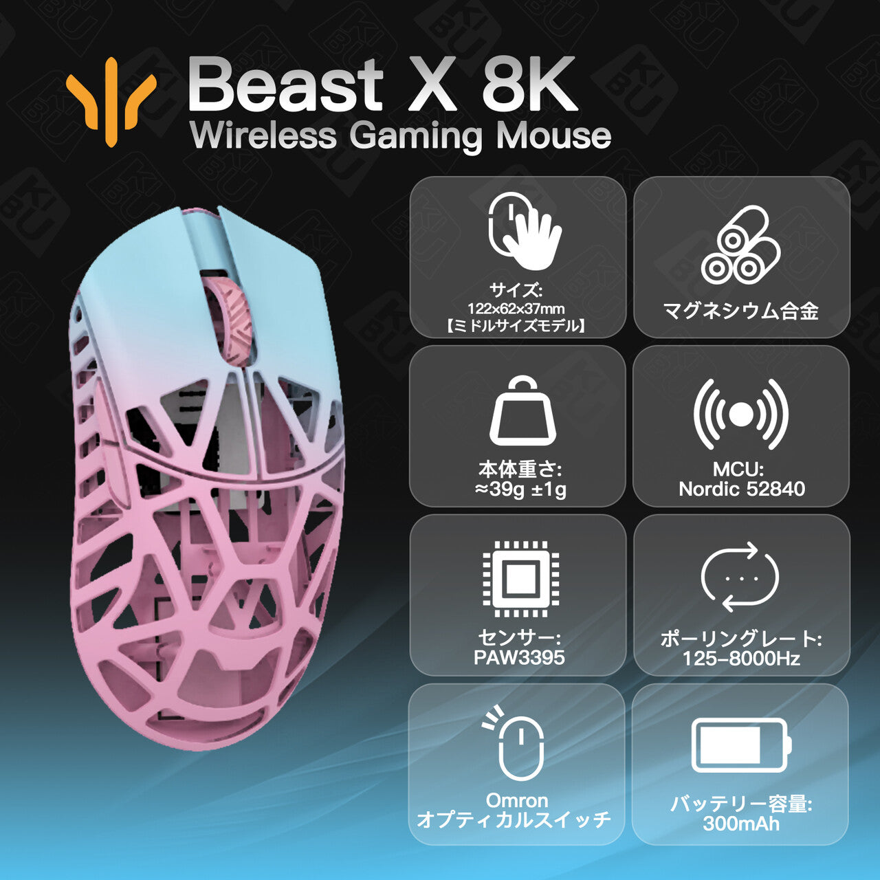 WLMOUSE Beast X 8K