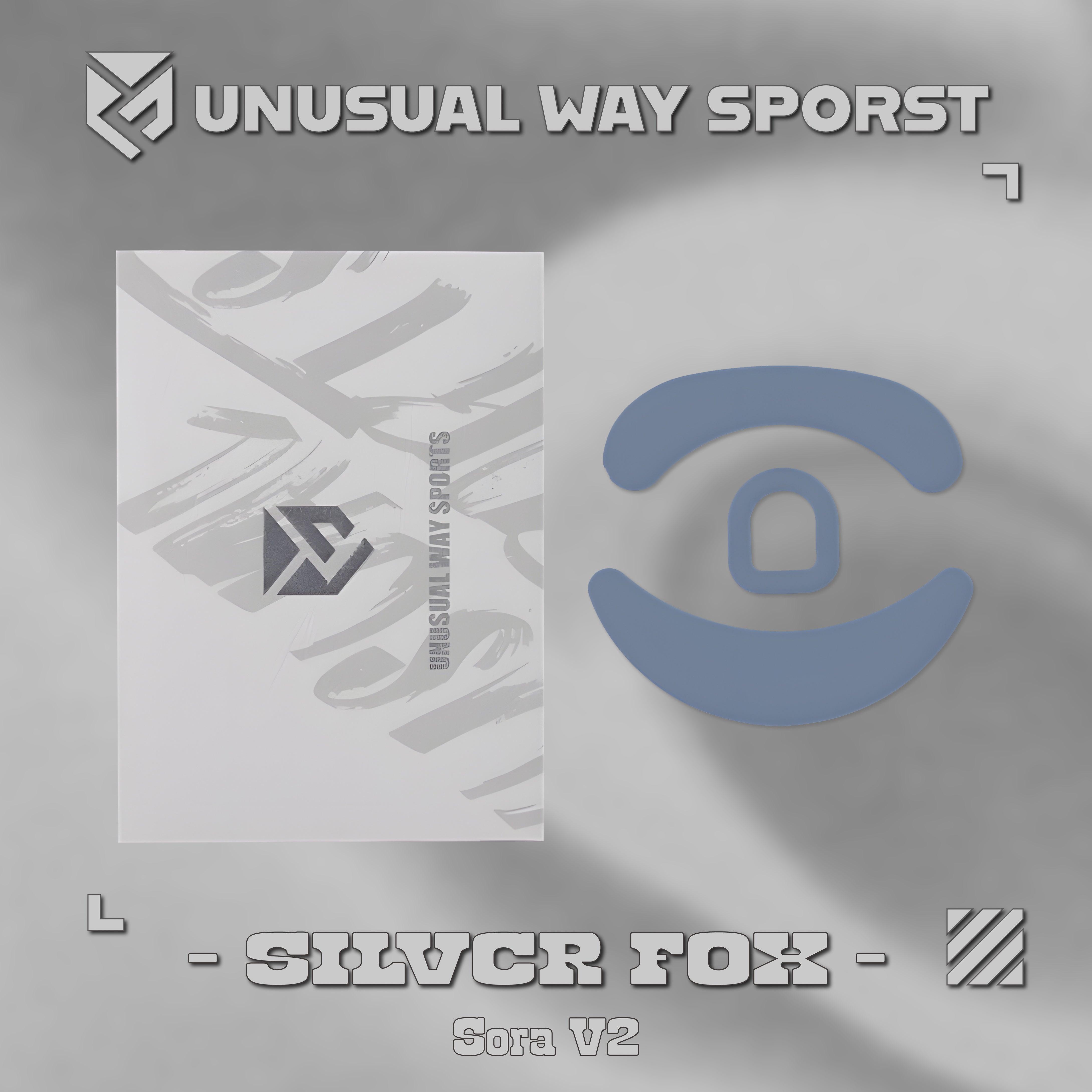 Unusual Way Sports Silver Fox【マウスソール】