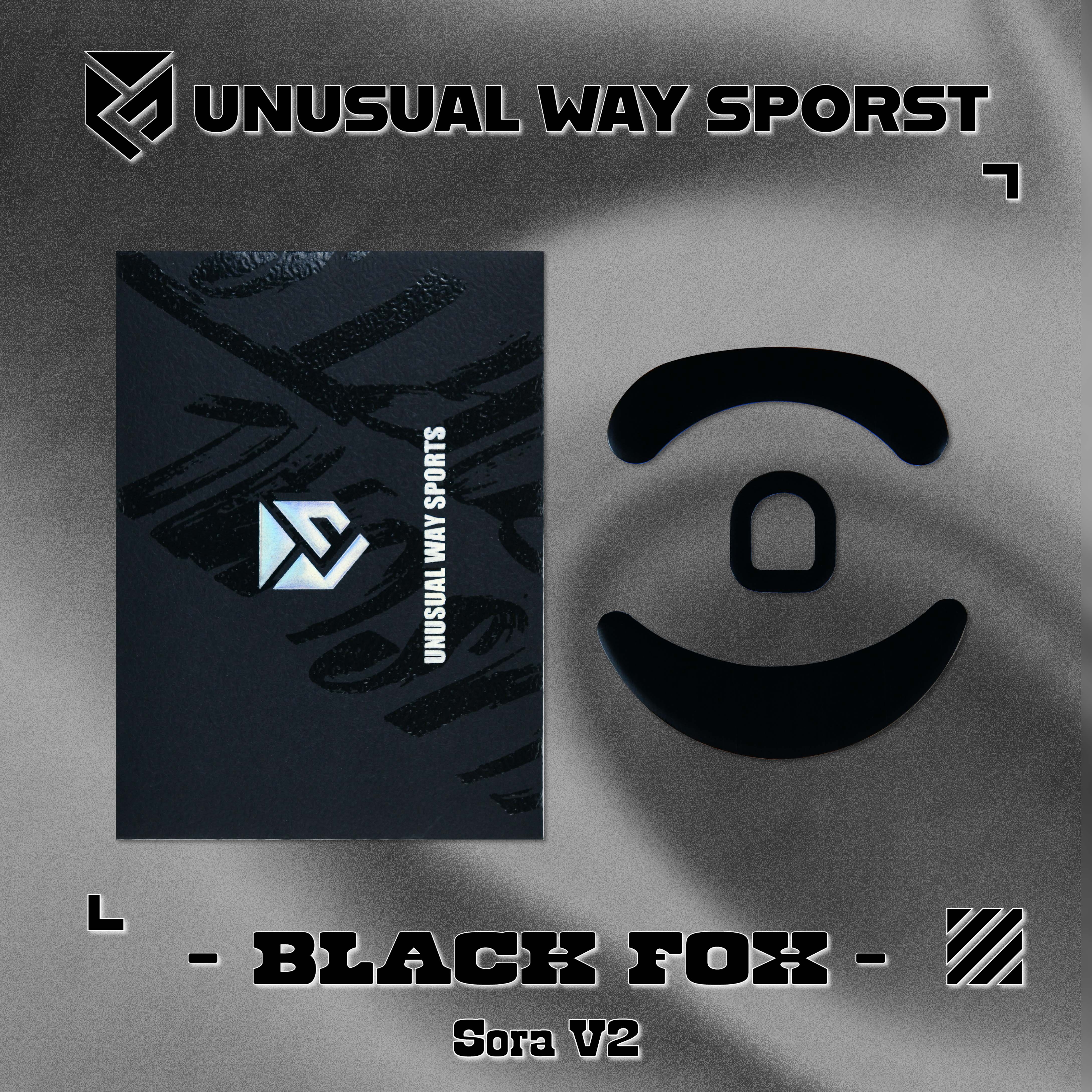 Unusual Way Sports Black Fox【専用マウスソール】