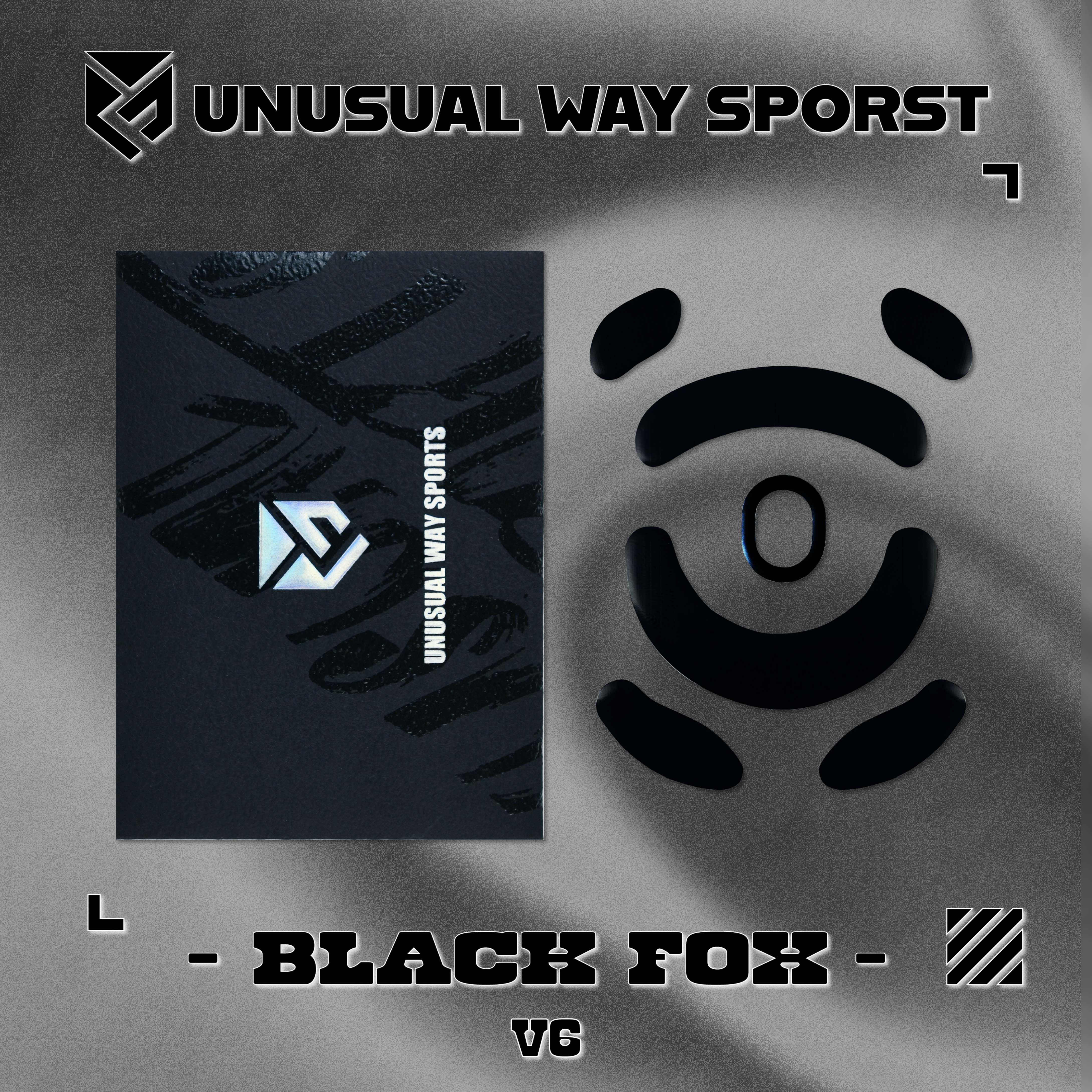 Unusual Way Sports Black Fox【専用マウスソール】