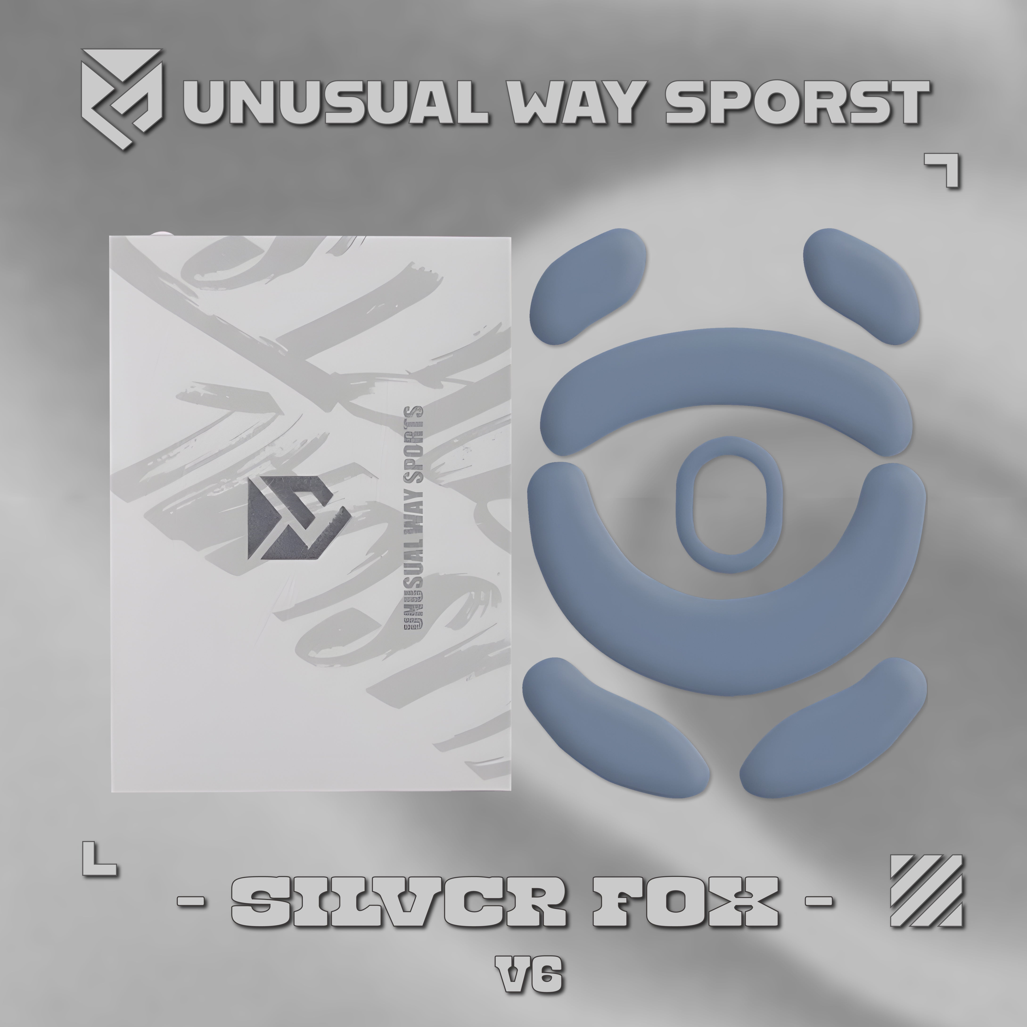 Unusual Way Sports Silver Fox【マウスソール】