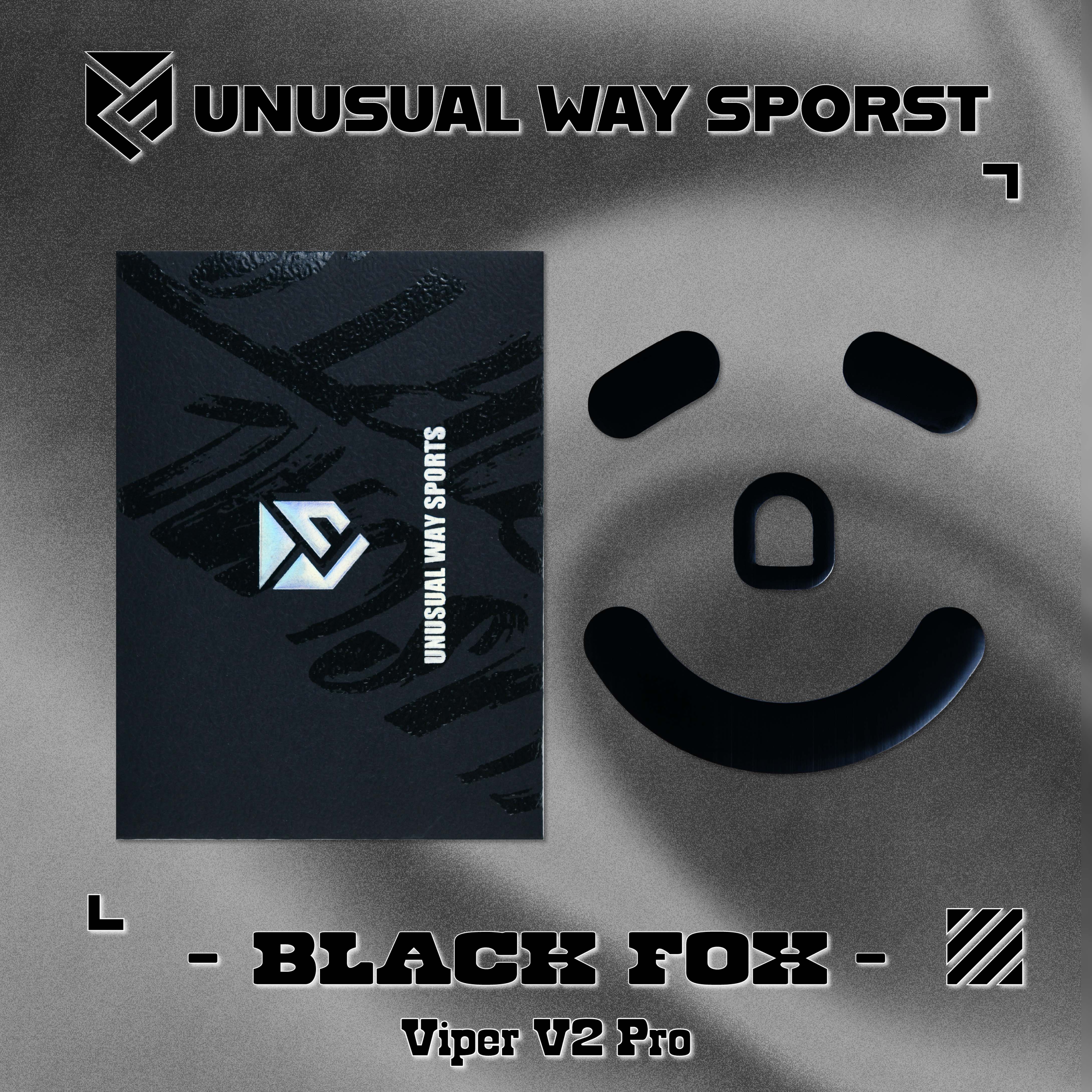 Unusual Way Sports Black Fox【専用マウスソール】