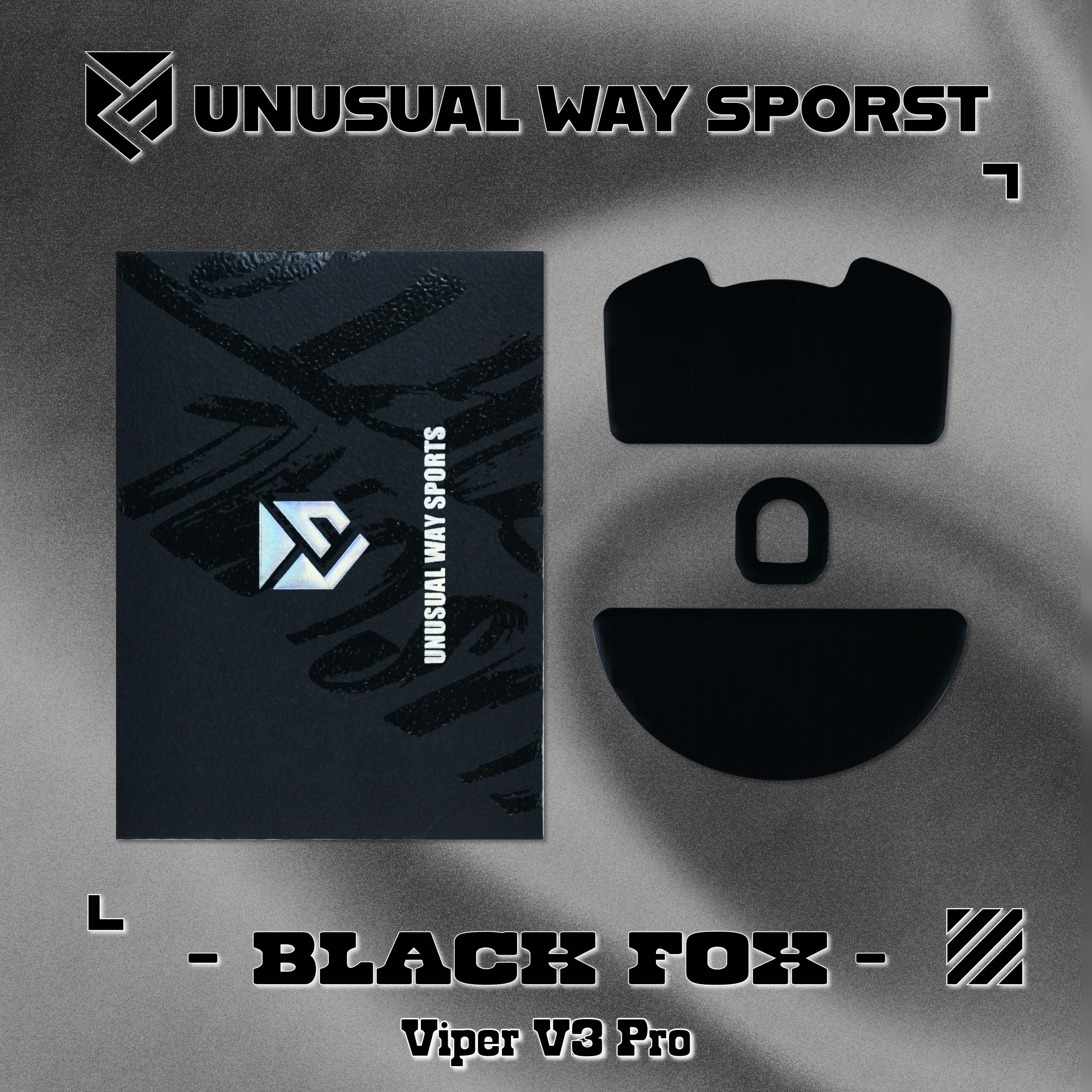 Unusual Way Sports Black Fox【専用マウスソール】