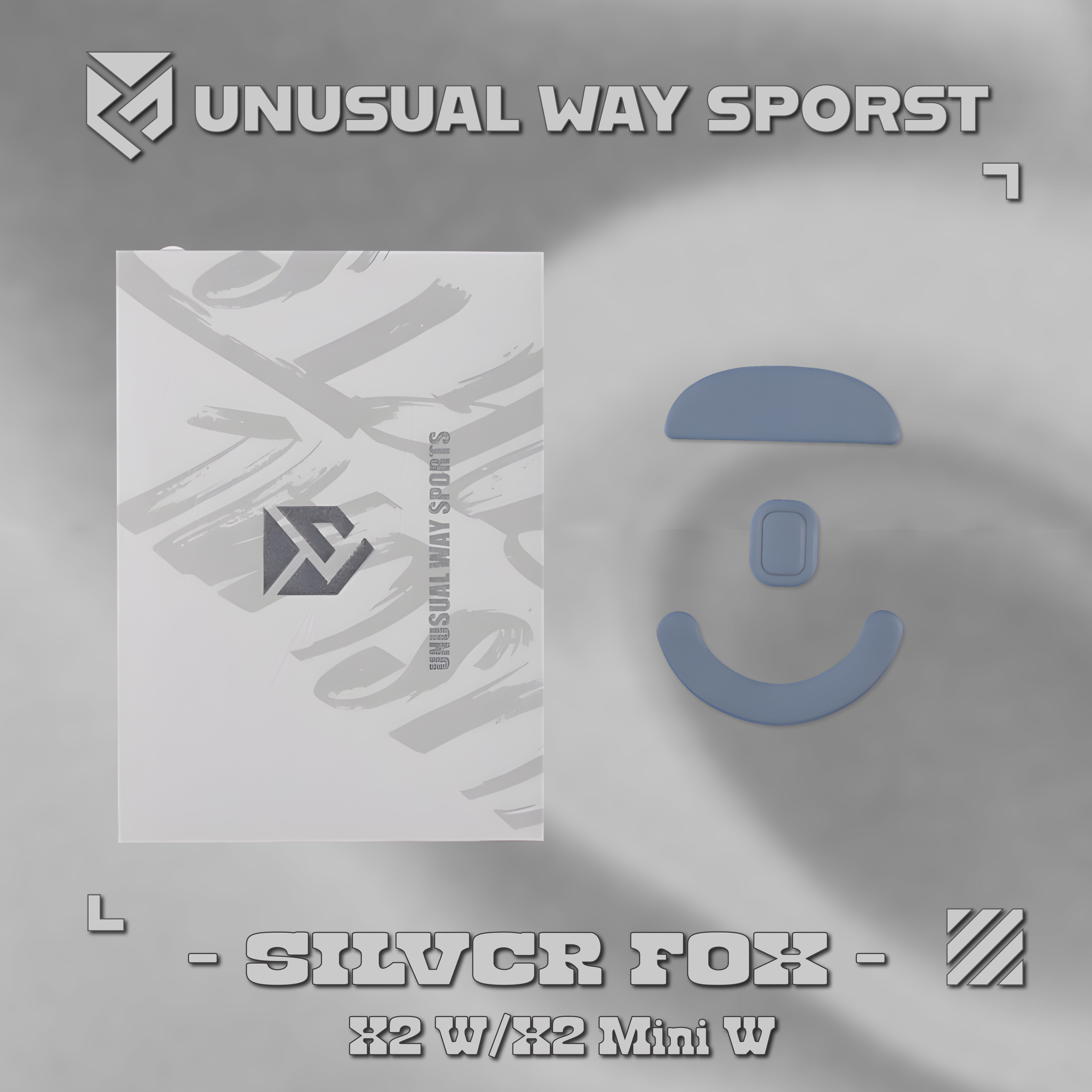 Unusual Way Sports Silver Fox【マウスソール】