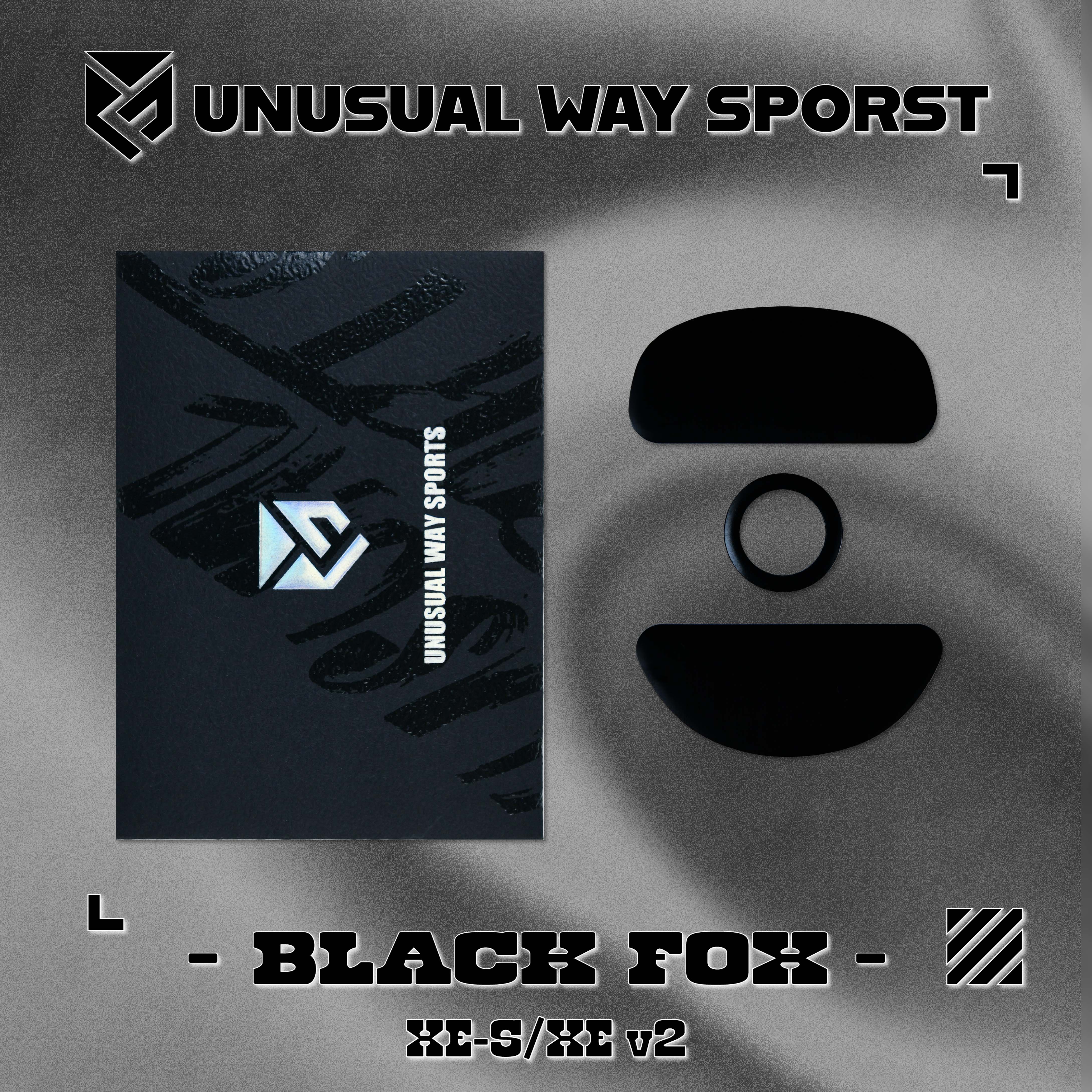 Unusual Way Sports Black Fox【専用マウスソール】