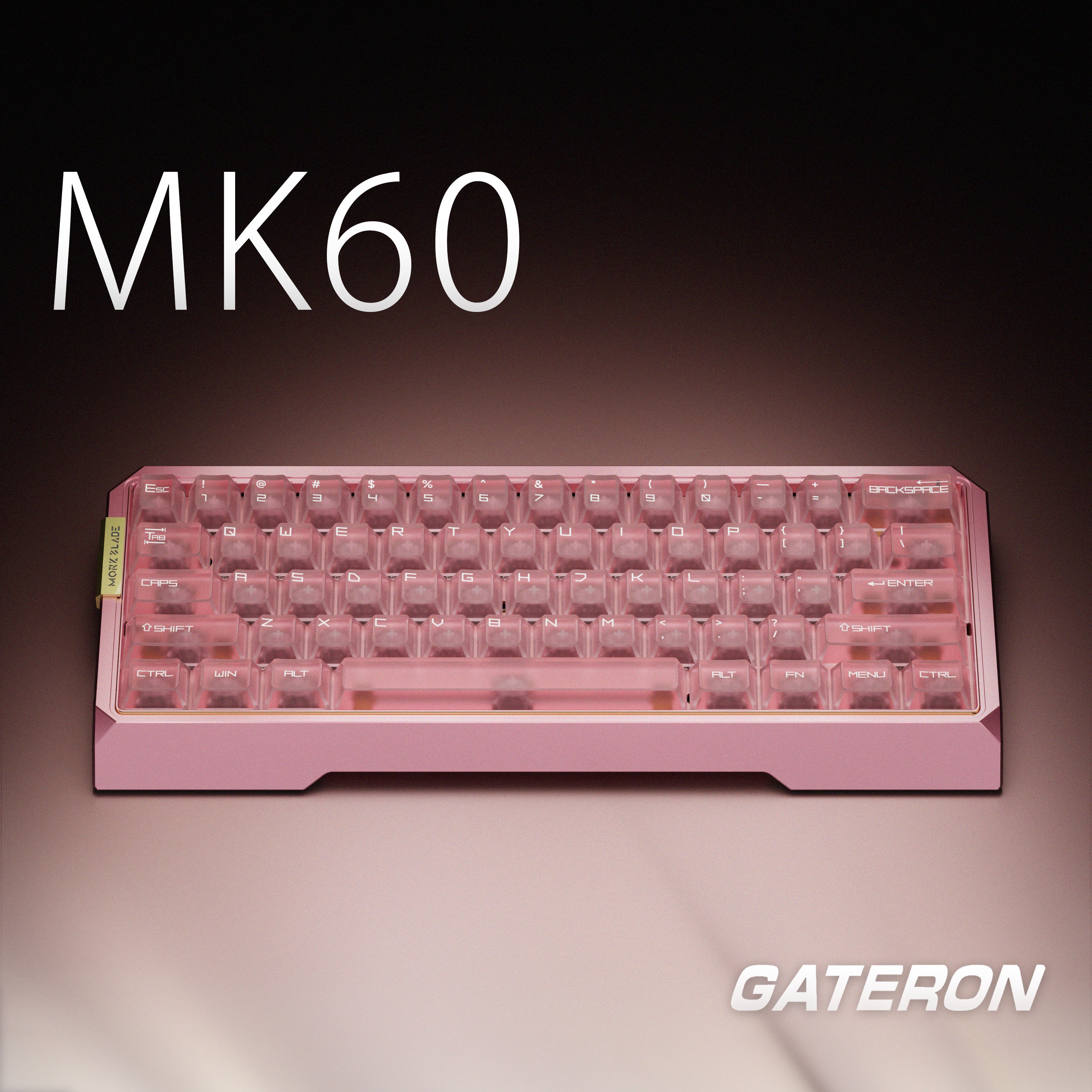【KIBUSHOP限定】GATERON MK60 Pink Limited Edition  磁気キーボード組み立てセット