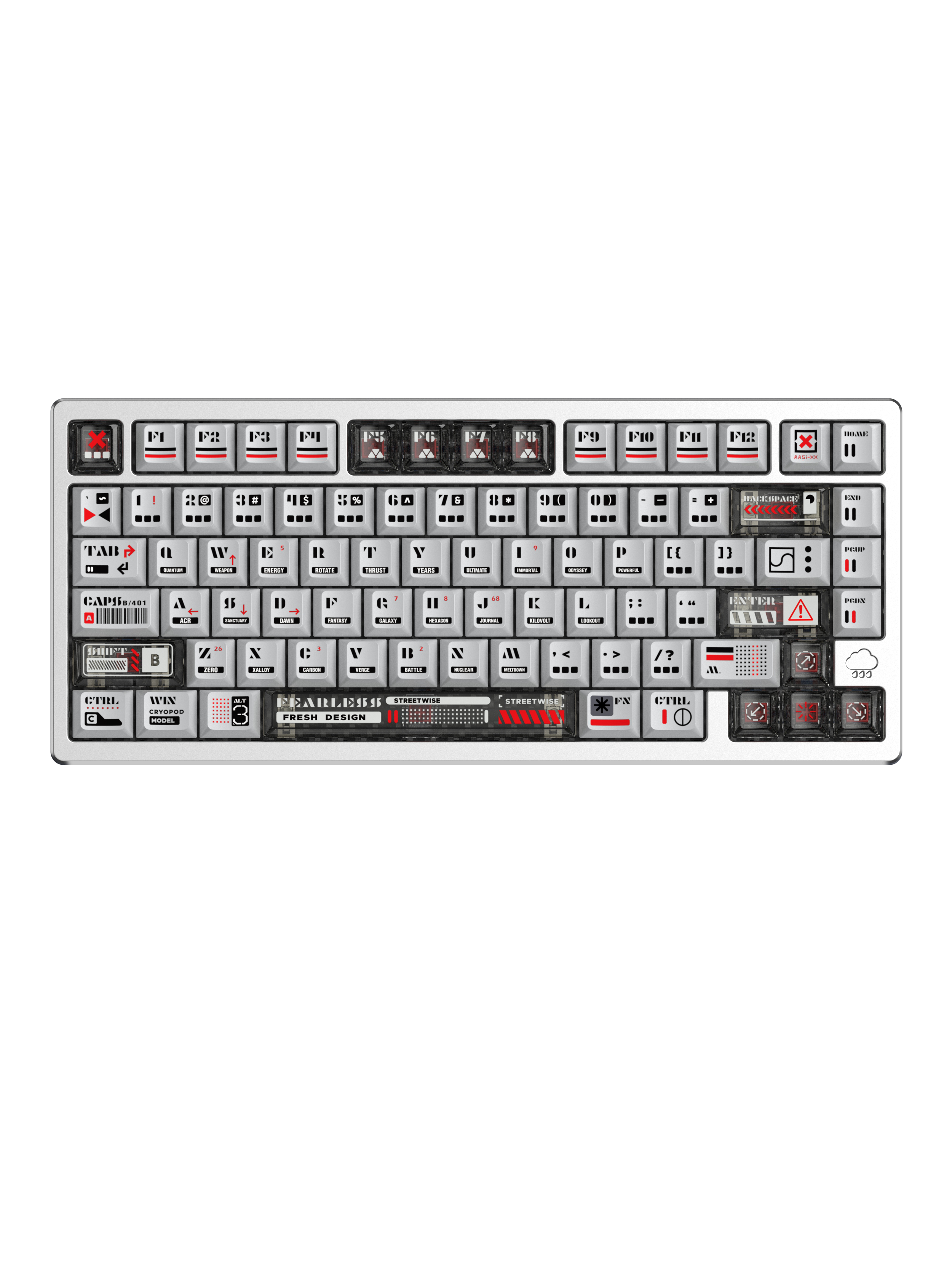 キーボード RAINY75 RT PRO WOBKEY Rainy 75 RT(TTC KOM RGB Switch)【ゲーミングキーボード】